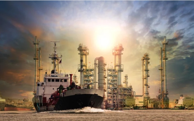 sea oil platform
